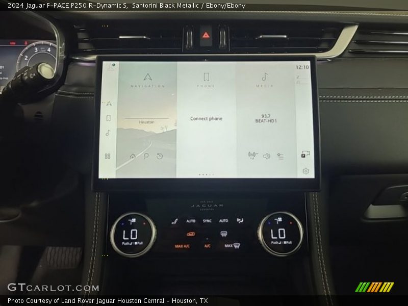 Santorini Black Metallic / Ebony/Ebony 2024 Jaguar F-PACE P250 R-Dynamic S