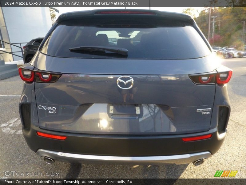 Polymetal Gray Metallic / Black 2024 Mazda CX-50 Turbo Premium AWD