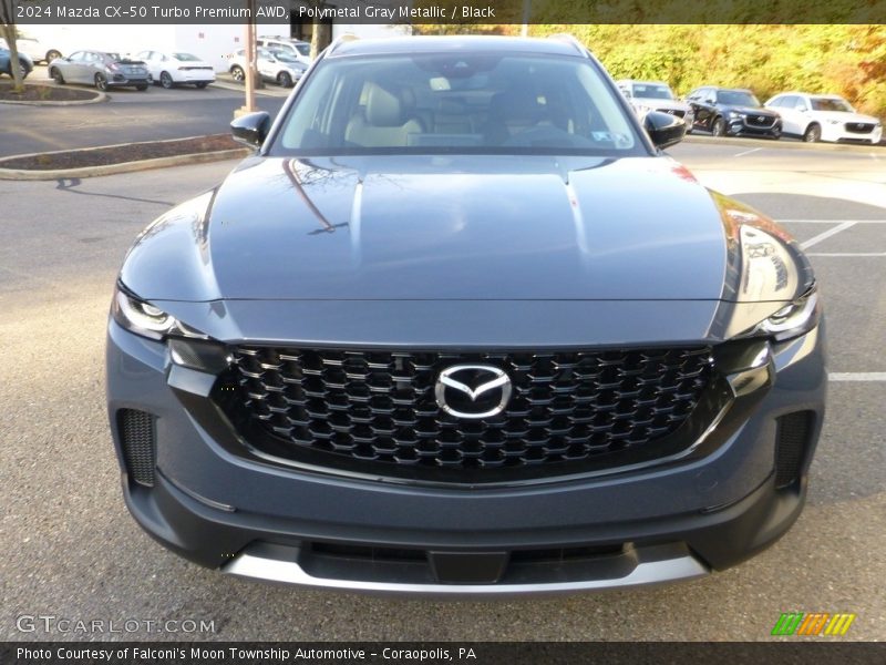 Polymetal Gray Metallic / Black 2024 Mazda CX-50 Turbo Premium AWD