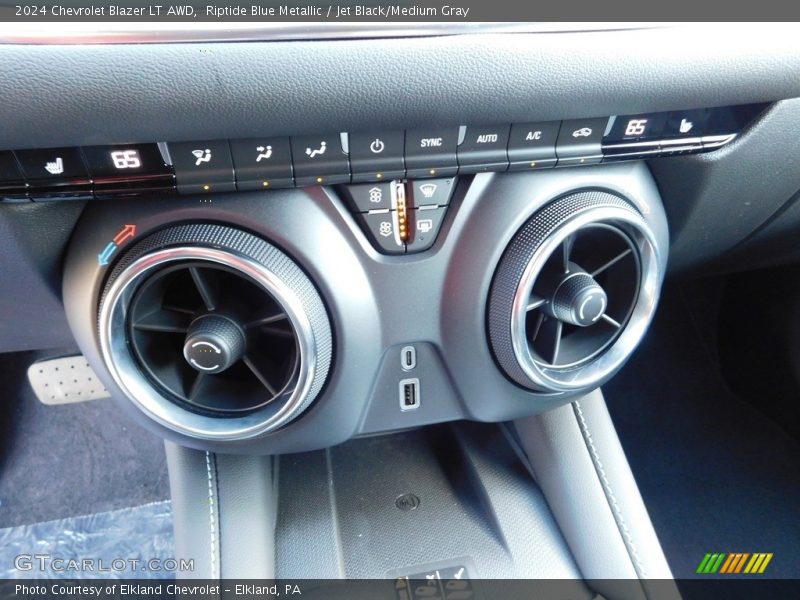 Controls of 2024 Blazer LT AWD