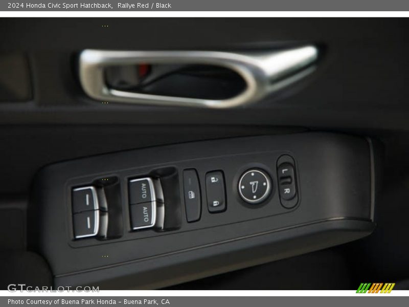 Controls of 2024 Civic Sport Hatchback