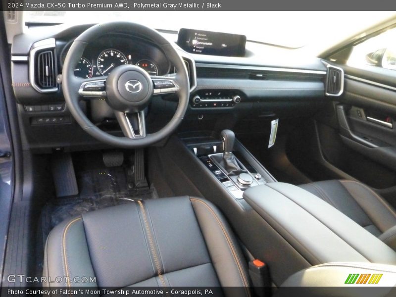  2024 CX-50 Turbo Premium AWD Black Interior