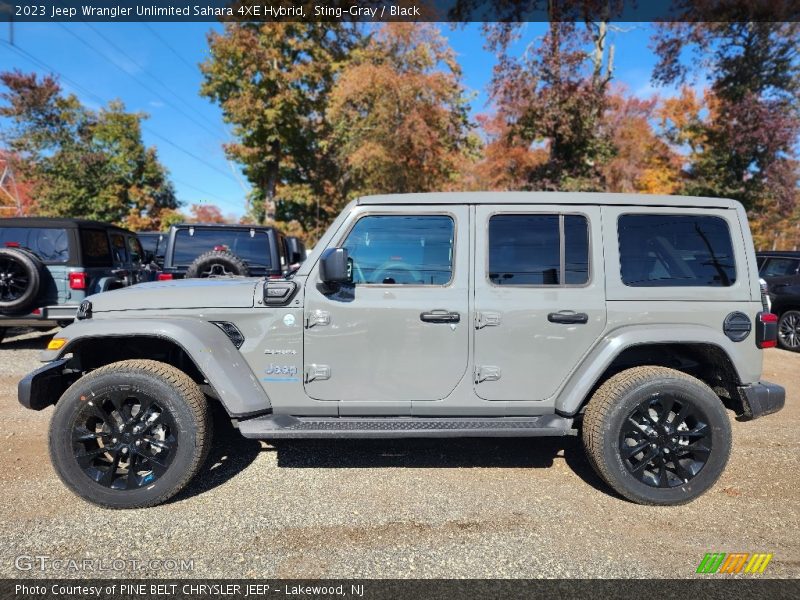  2023 Wrangler Unlimited Sahara 4XE Hybrid Sting-Gray