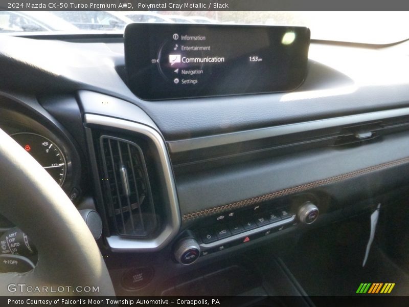 Polymetal Gray Metallic / Black 2024 Mazda CX-50 Turbo Premium AWD