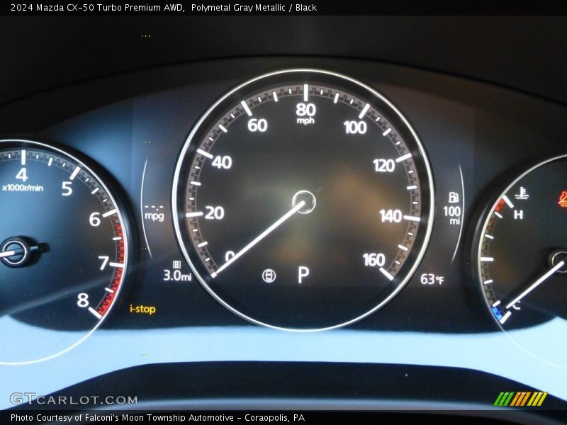  2024 CX-50 Turbo Premium AWD Turbo Premium AWD Gauges