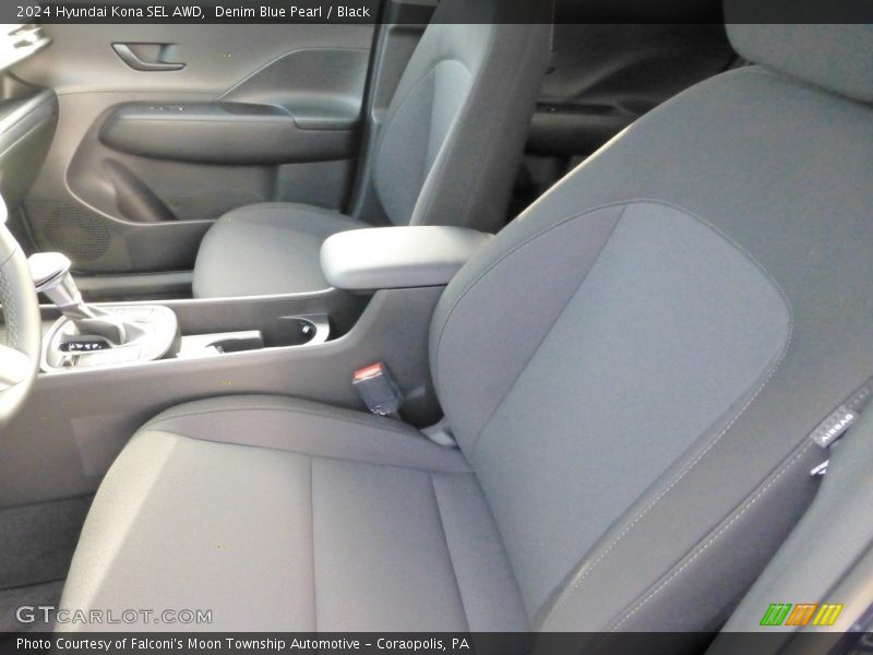 Denim Blue Pearl / Black 2024 Hyundai Kona SEL AWD