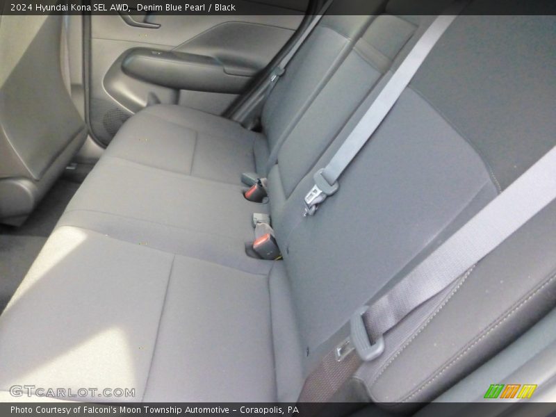Denim Blue Pearl / Black 2024 Hyundai Kona SEL AWD