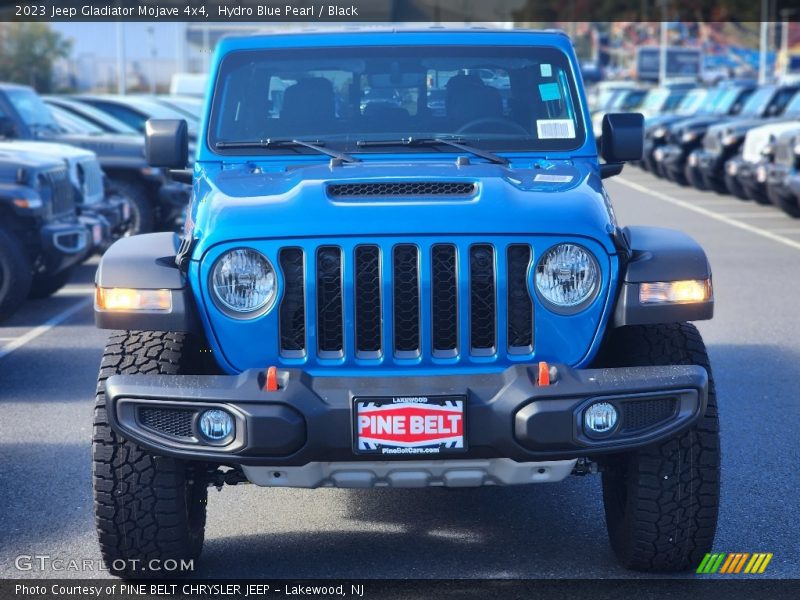 Hydro Blue Pearl / Black 2023 Jeep Gladiator Mojave 4x4