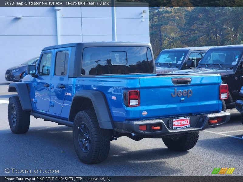 Hydro Blue Pearl / Black 2023 Jeep Gladiator Mojave 4x4