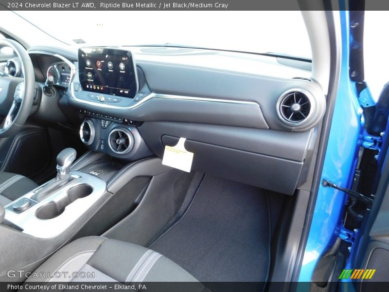 Riptide Blue Metallic / Jet Black/Medium Gray 2024 Chevrolet Blazer LT AWD