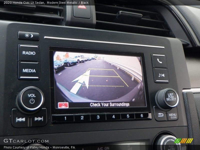 Controls of 2020 Civic LX Sedan
