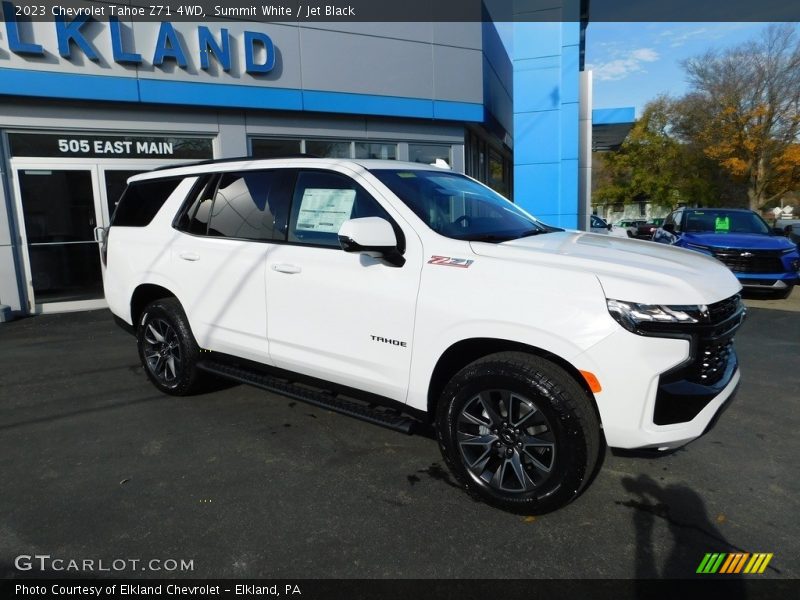 Summit White / Jet Black 2023 Chevrolet Tahoe Z71 4WD