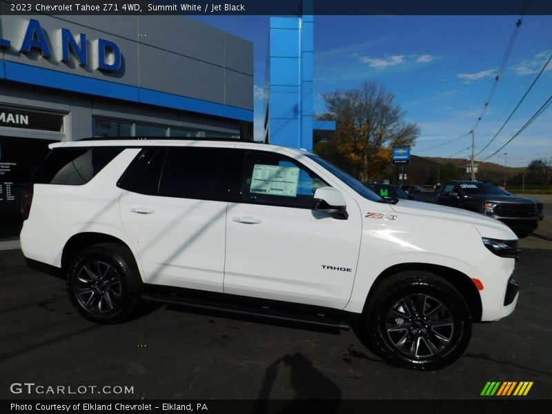  2023 Tahoe Z71 4WD Summit White