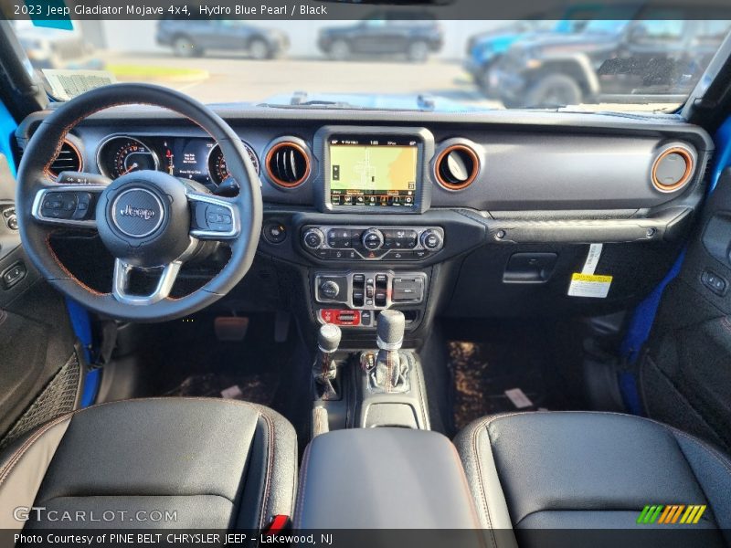 Hydro Blue Pearl / Black 2023 Jeep Gladiator Mojave 4x4