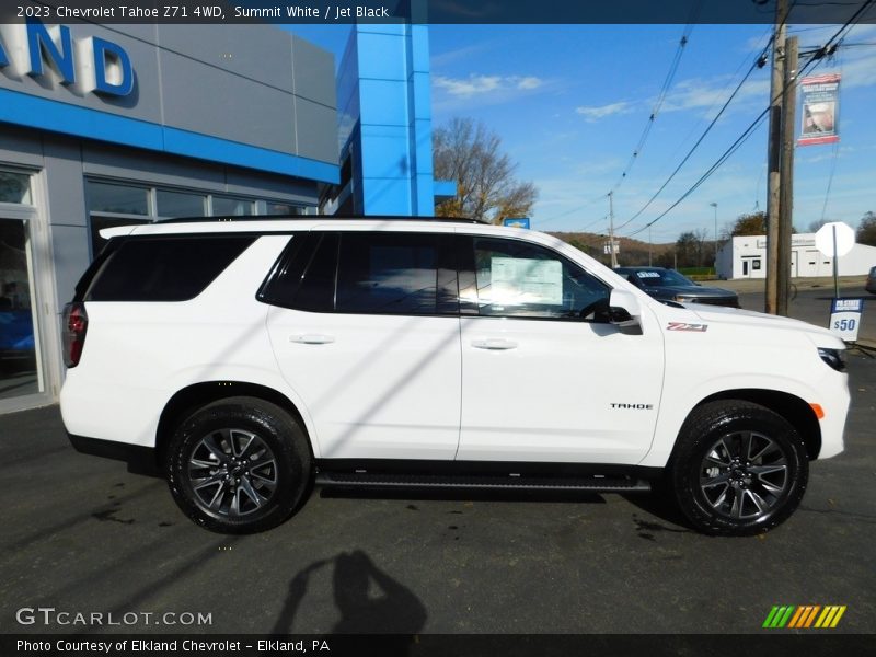  2023 Tahoe Z71 4WD Summit White