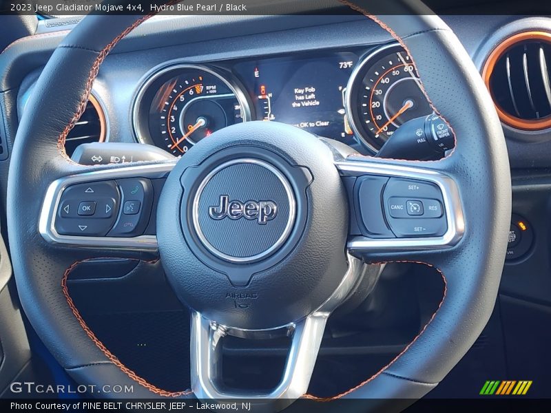 Hydro Blue Pearl / Black 2023 Jeep Gladiator Mojave 4x4