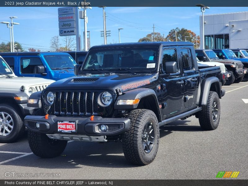 Black / Black 2023 Jeep Gladiator Mojave 4x4