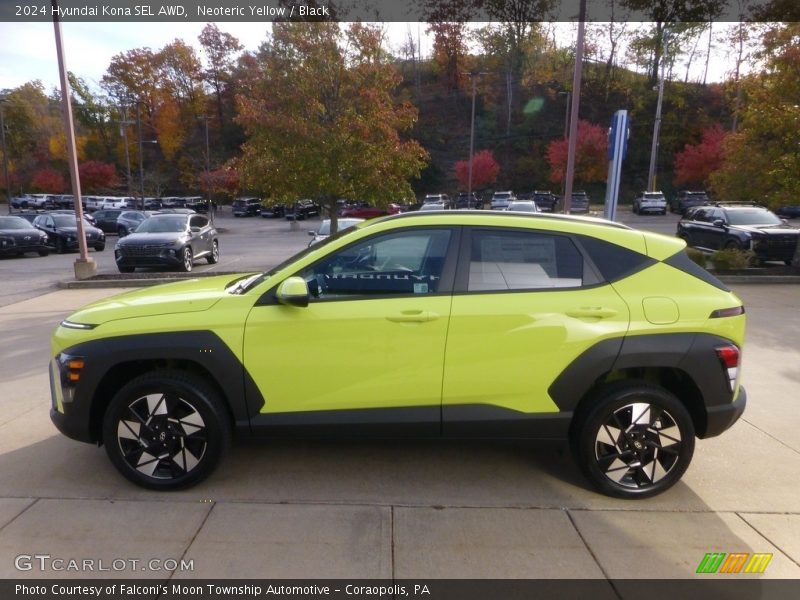  2024 Kona SEL AWD Neoteric Yellow