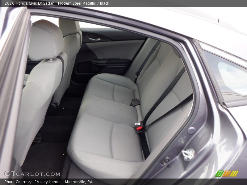Rear Seat of 2020 Civic LX Sedan