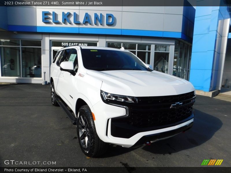 Summit White / Jet Black 2023 Chevrolet Tahoe Z71 4WD