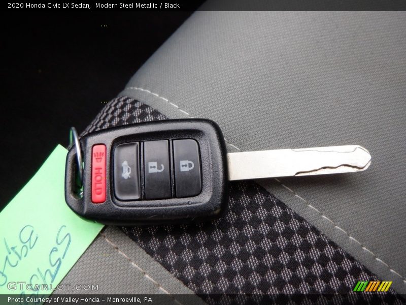 Keys of 2020 Civic LX Sedan