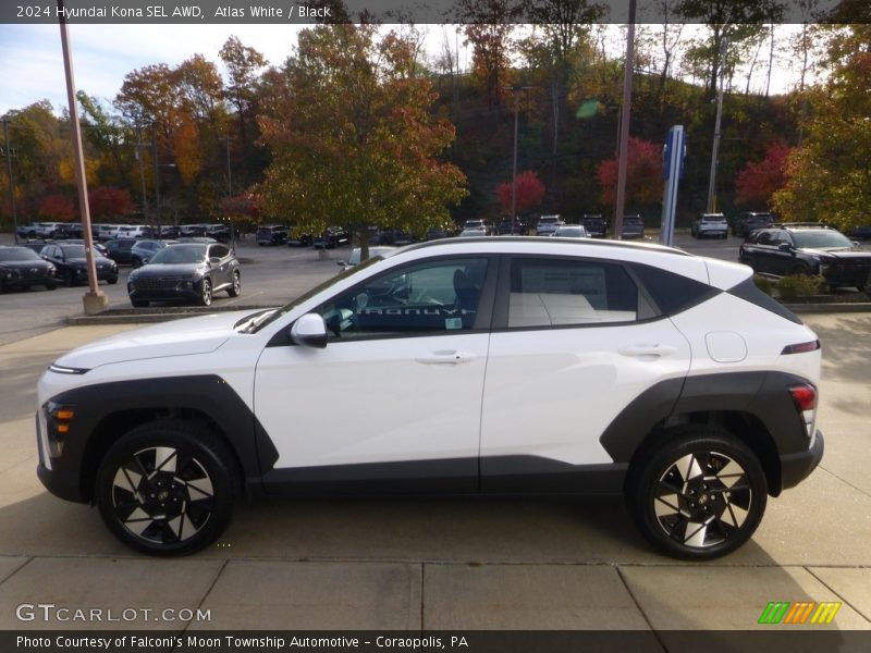  2024 Kona SEL AWD Atlas White
