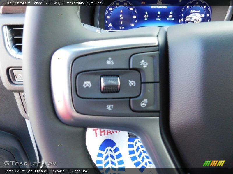 Summit White / Jet Black 2023 Chevrolet Tahoe Z71 4WD