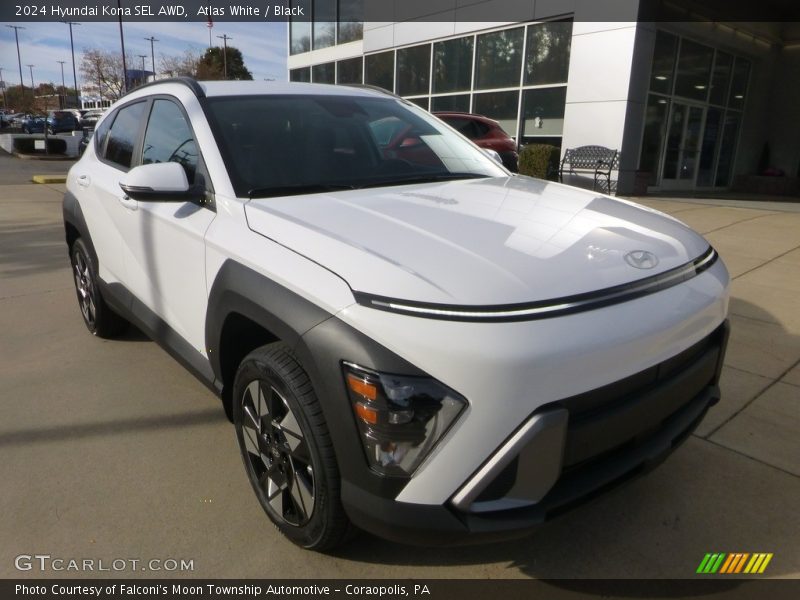  2024 Kona SEL AWD Atlas White