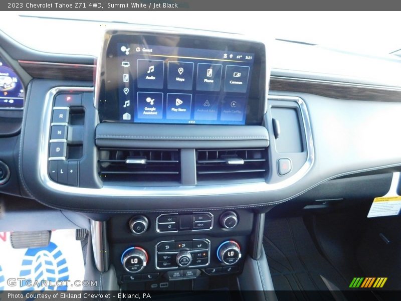 Controls of 2023 Tahoe Z71 4WD