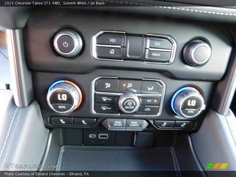 Summit White / Jet Black 2023 Chevrolet Tahoe Z71 4WD