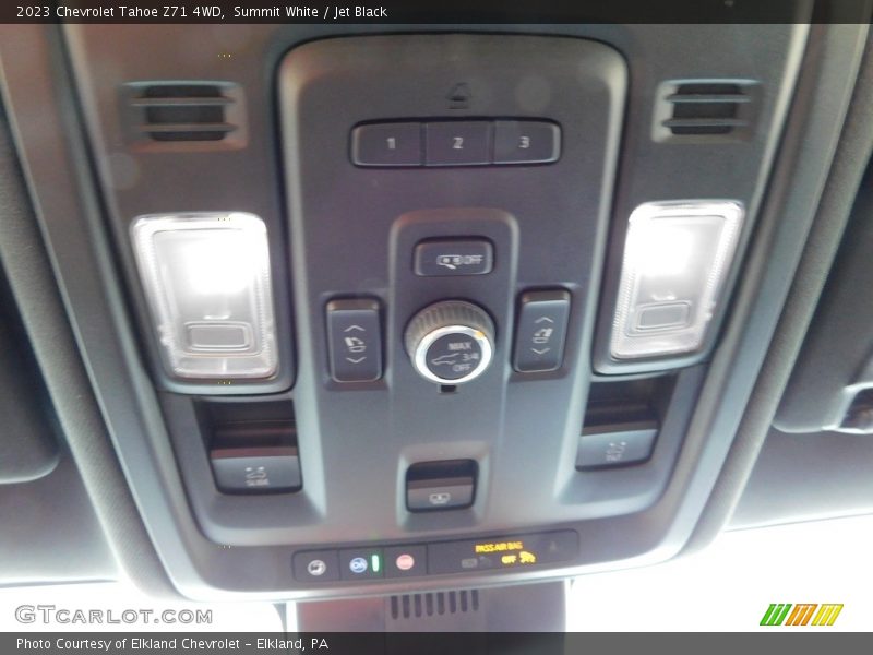 Summit White / Jet Black 2023 Chevrolet Tahoe Z71 4WD