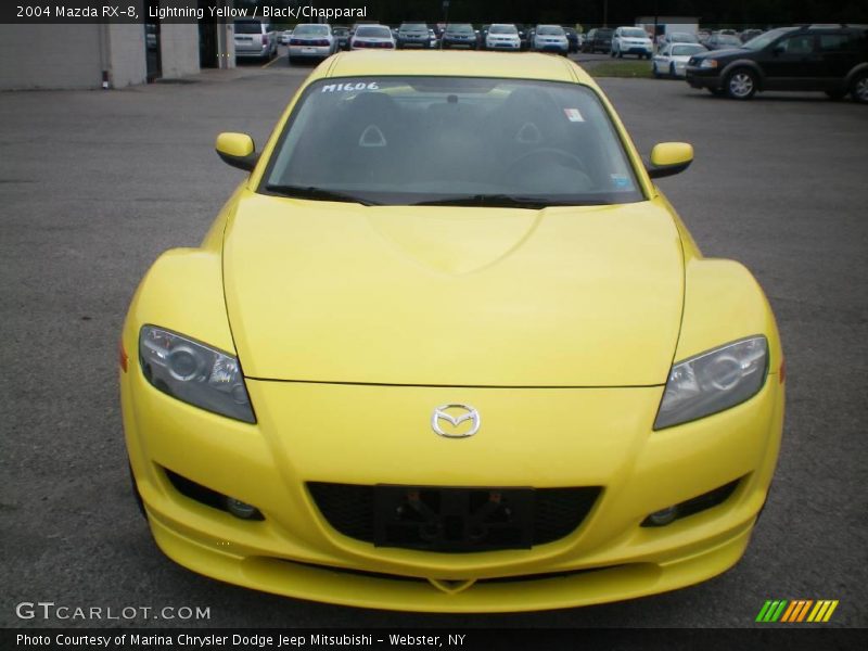 Lightning Yellow / Black/Chapparal 2004 Mazda RX-8