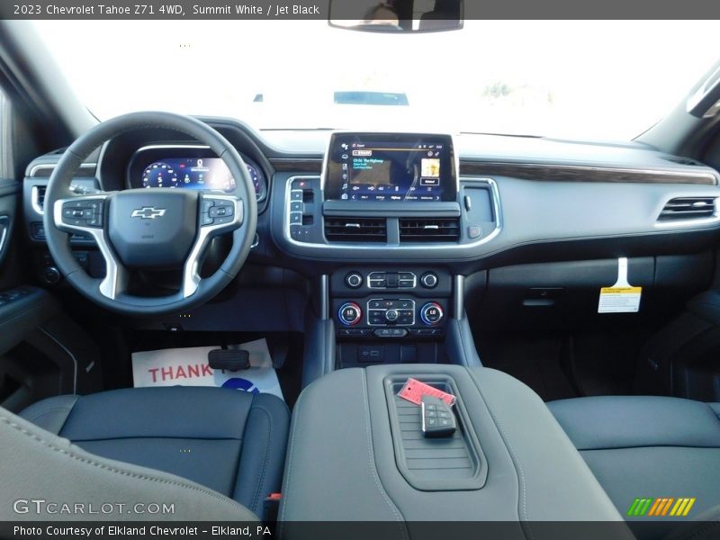 Dashboard of 2023 Tahoe Z71 4WD