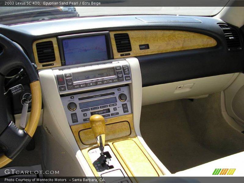 Egyptian Sand Pearl / Ecru Beige 2003 Lexus SC 430