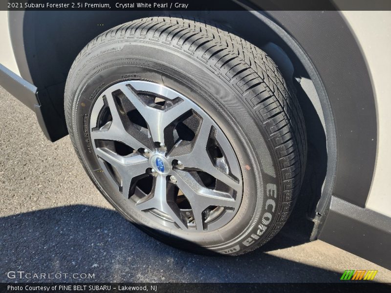 Crystal White Pearl / Gray 2021 Subaru Forester 2.5i Premium