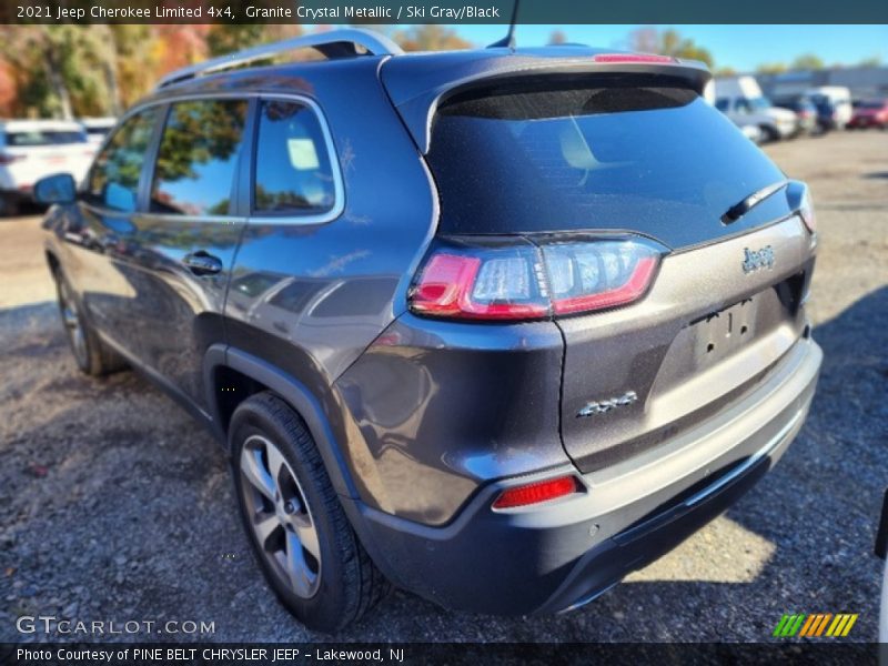 Granite Crystal Metallic / Ski Gray/Black 2021 Jeep Cherokee Limited 4x4