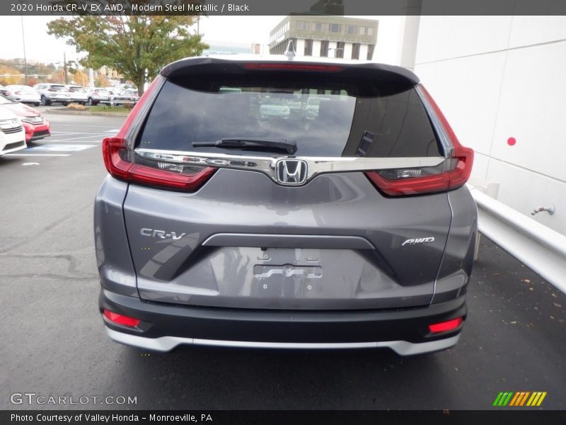 Modern Steel Metallic / Black 2020 Honda CR-V EX AWD