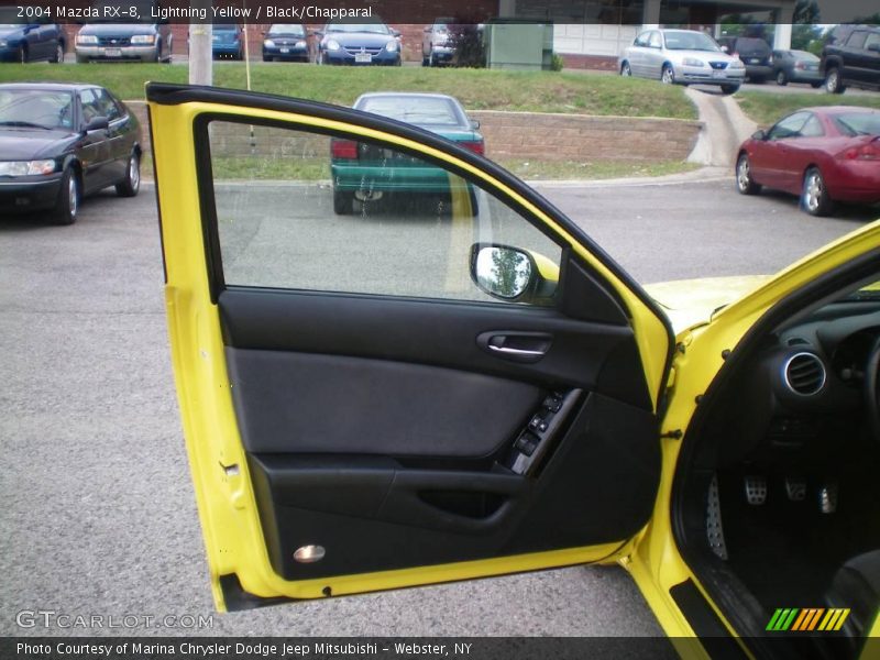 Lightning Yellow / Black/Chapparal 2004 Mazda RX-8