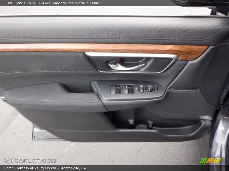 Modern Steel Metallic / Black 2020 Honda CR-V EX AWD