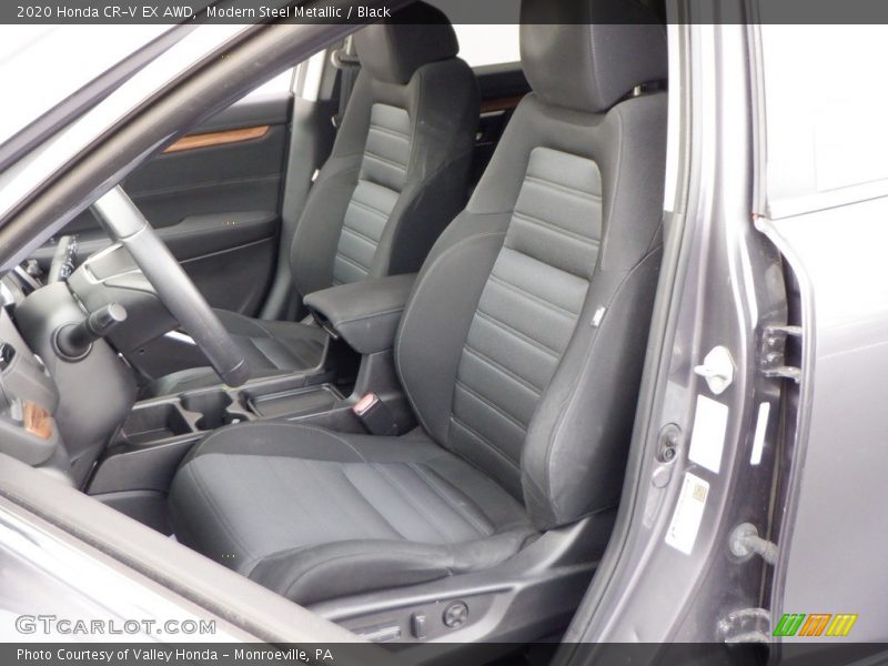 Modern Steel Metallic / Black 2020 Honda CR-V EX AWD
