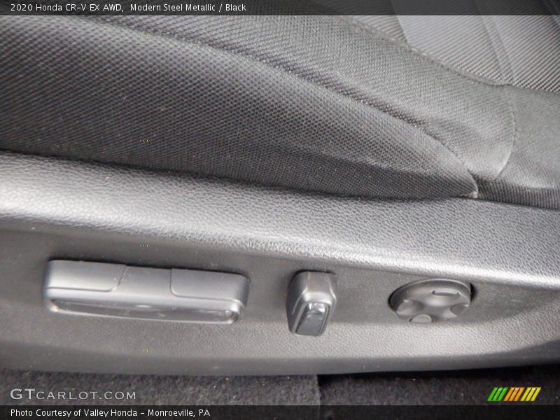 Modern Steel Metallic / Black 2020 Honda CR-V EX AWD