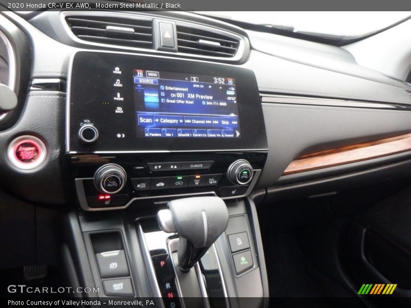 Modern Steel Metallic / Black 2020 Honda CR-V EX AWD