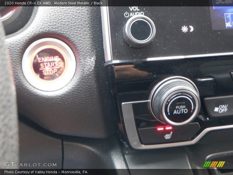 Modern Steel Metallic / Black 2020 Honda CR-V EX AWD