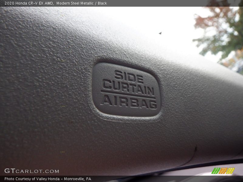 Modern Steel Metallic / Black 2020 Honda CR-V EX AWD