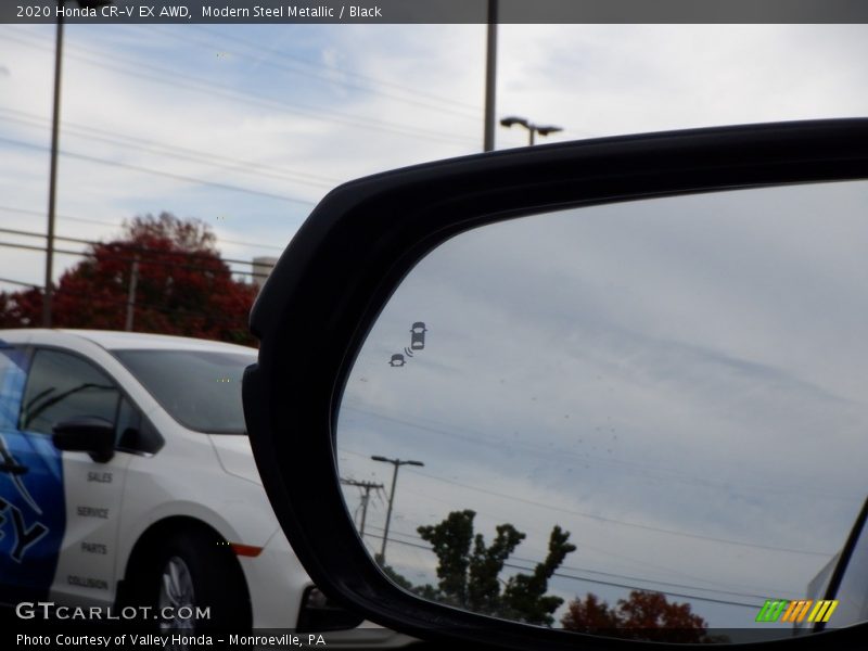 Modern Steel Metallic / Black 2020 Honda CR-V EX AWD