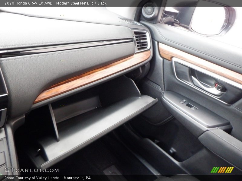 Modern Steel Metallic / Black 2020 Honda CR-V EX AWD
