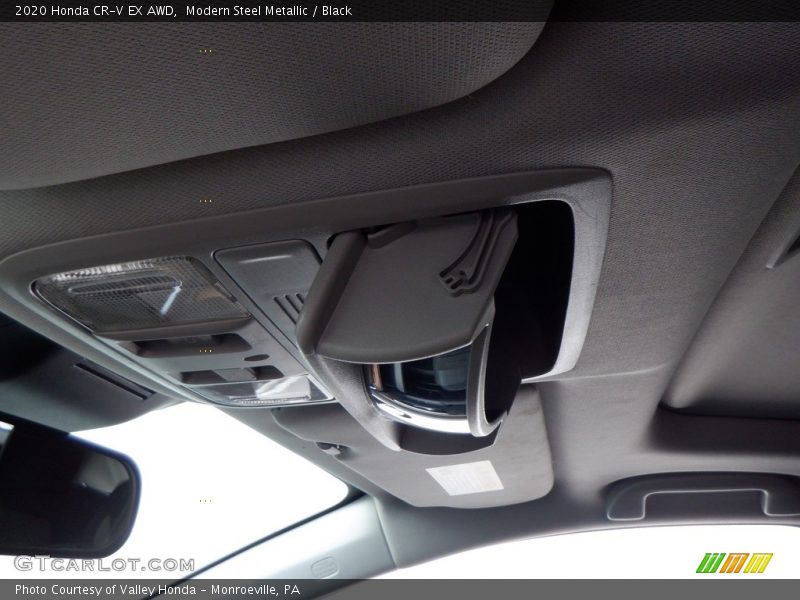 Modern Steel Metallic / Black 2020 Honda CR-V EX AWD