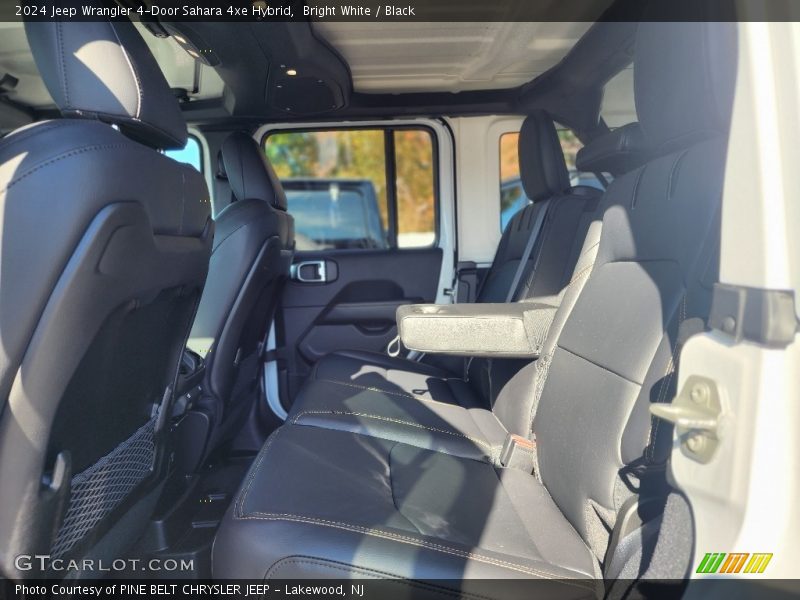 Bright White / Black 2024 Jeep Wrangler 4-Door Sahara 4xe Hybrid