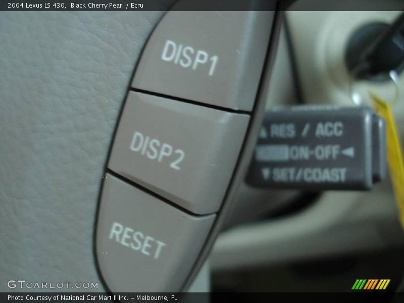 Black Cherry Pearl / Ecru 2004 Lexus LS 430