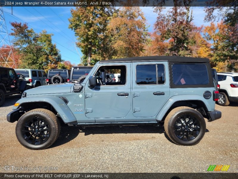  2024 Wrangler 4-Door Sahara 4xe Hybrid Anvil